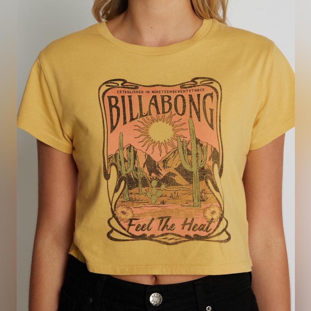 Billabong Feel The Heat T-shirt Small NWT